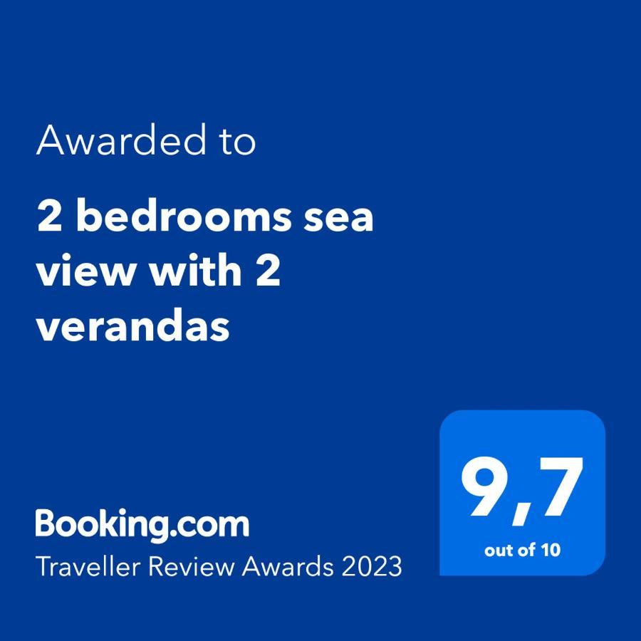 Large Apt 2 Bedrooms Sea View & 2 Balconies Lárnaca Exterior foto